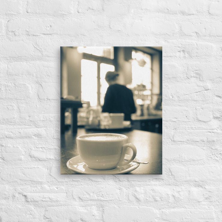 Cafe Scene 1 - canvas print